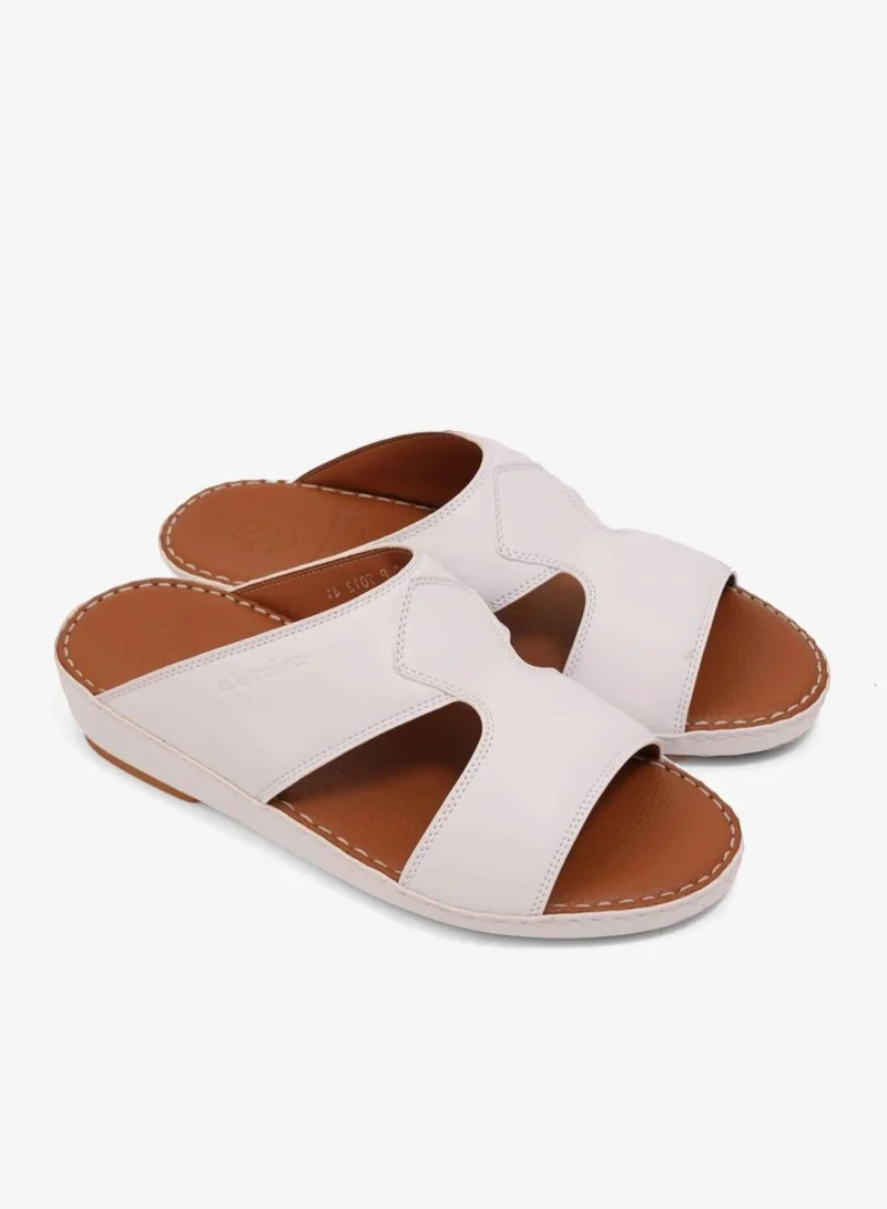 كومفورت بلس صندل جلدي فاخر مريح بلس أبيض للاستخدام اليومي